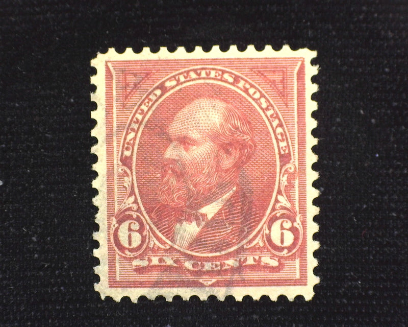 #282 Faintly cancelled with great color. XF Used - US Stamp