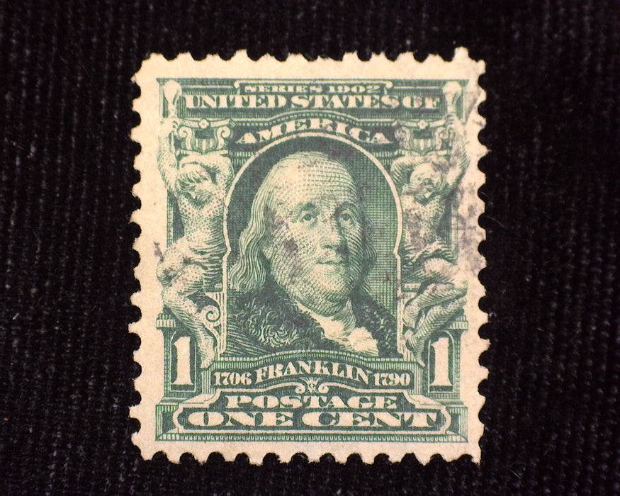 #300 Very faint cancel. Used VF/XF US Stamp