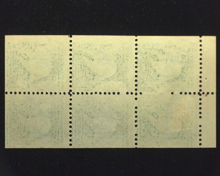 #300b Fresh booklet pane of 6. Mint VF H US Stamp