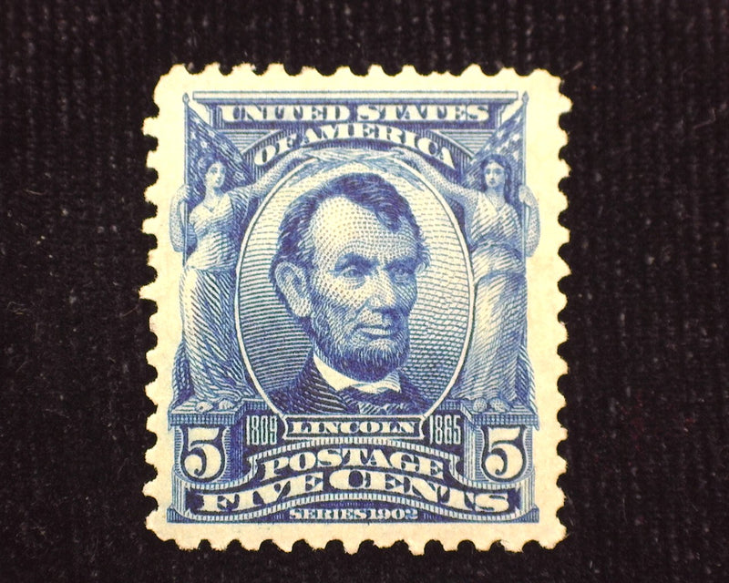 #304 Pin head thin. Gem appearance. Mint XF/Sup H - US Stamp