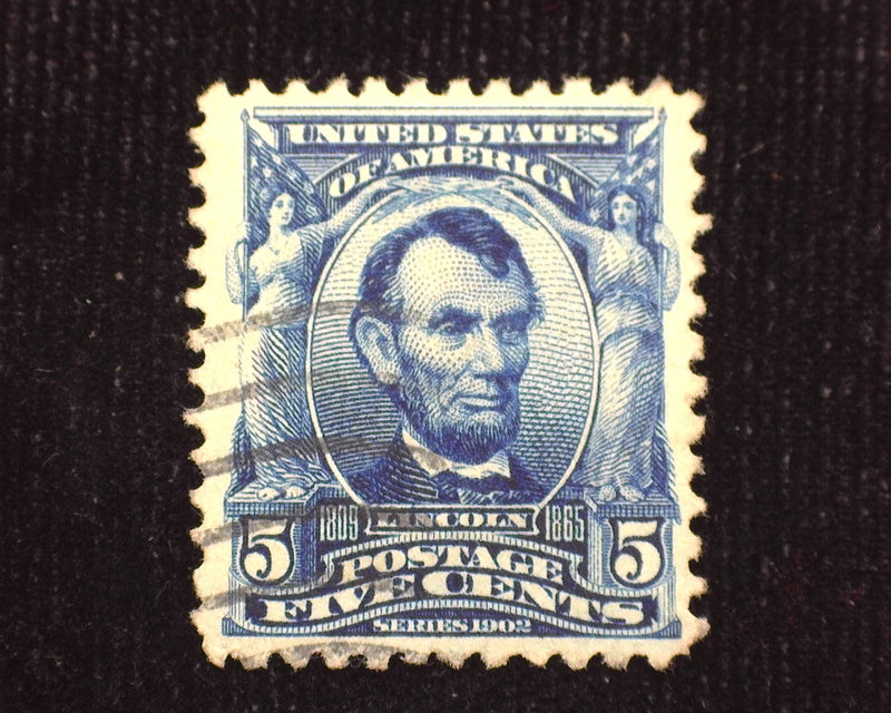#304 Choice large margin stamp rich color and faint cancel. A beauty! XF Used - US Stamp
