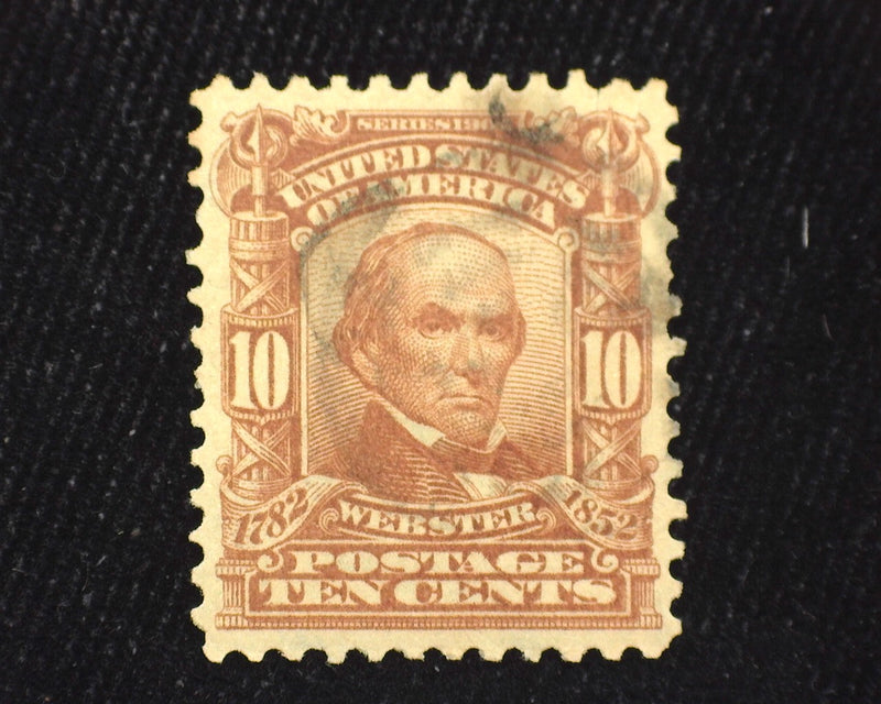 #307 Fresh face free cancel stamp. XF Used - US Stamp