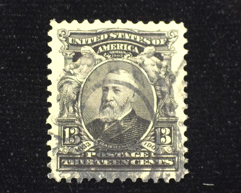 #308 Choice "Huge" margin stamp. A gem! XF/Sup Used - US Stamp