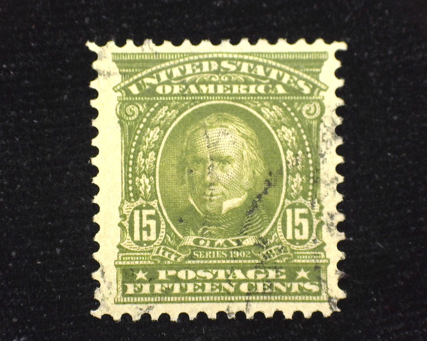 #309 Choice large margin stamp with face free cancel. Used VF/XF US Stamp