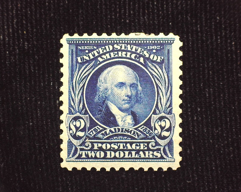 #312 Deep rich color. Choice. Mint VF LH - US Stamp