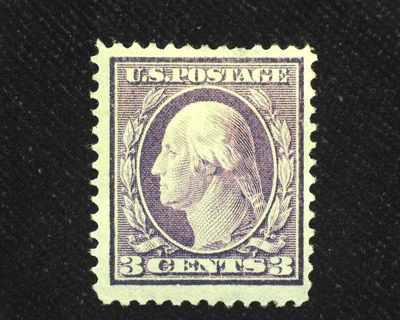 #333 3c Washington Mint VF H - US Stamp