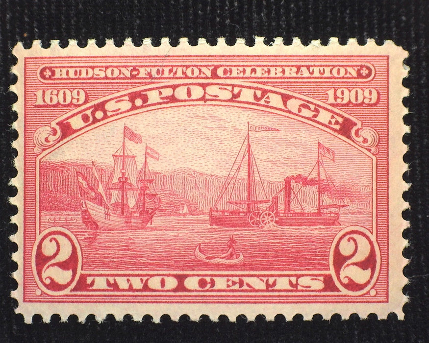 #372 2c Hudson Fulton Mint VF/XF NH US Stamp