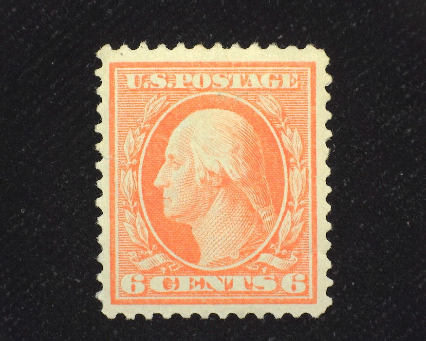 #379 Brilliant color. Mint VF/XF H US Stamp