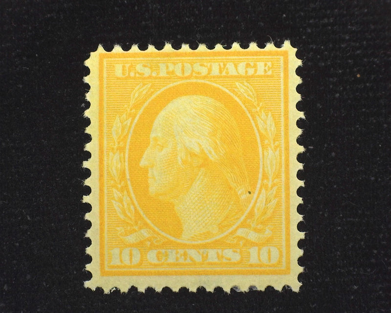 #381 10c Washington Mint F/VF LH - US Stamp