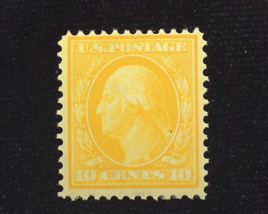 #381 10c Washington Mint F/VF LH US Stamp