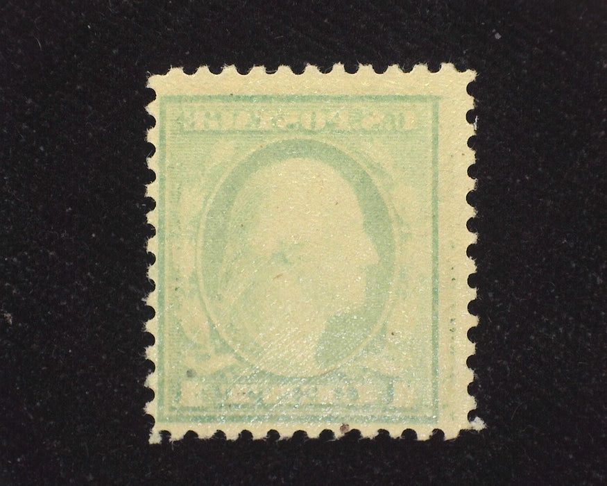 #498 1c Outstanding large margin stamp. Mint XF/Sup US Stamp