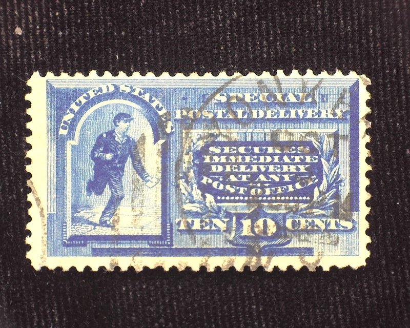 #E2 10c Special Delivery Faint cancel. Used F/VF - US Stamp