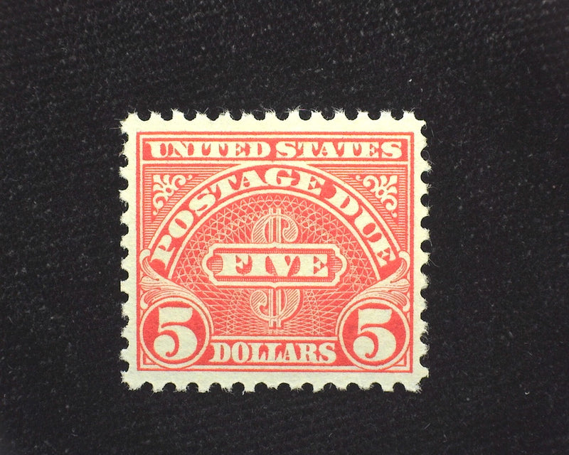 #J78 $5.00 Postage Due Choice. Mint F/Vf NH - US Stamp