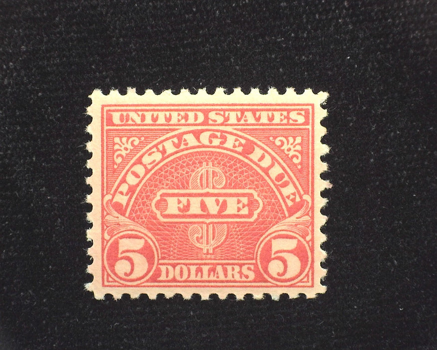 #J78 $5.00 Postage Due Mint Vf/Xf NH US Stamp