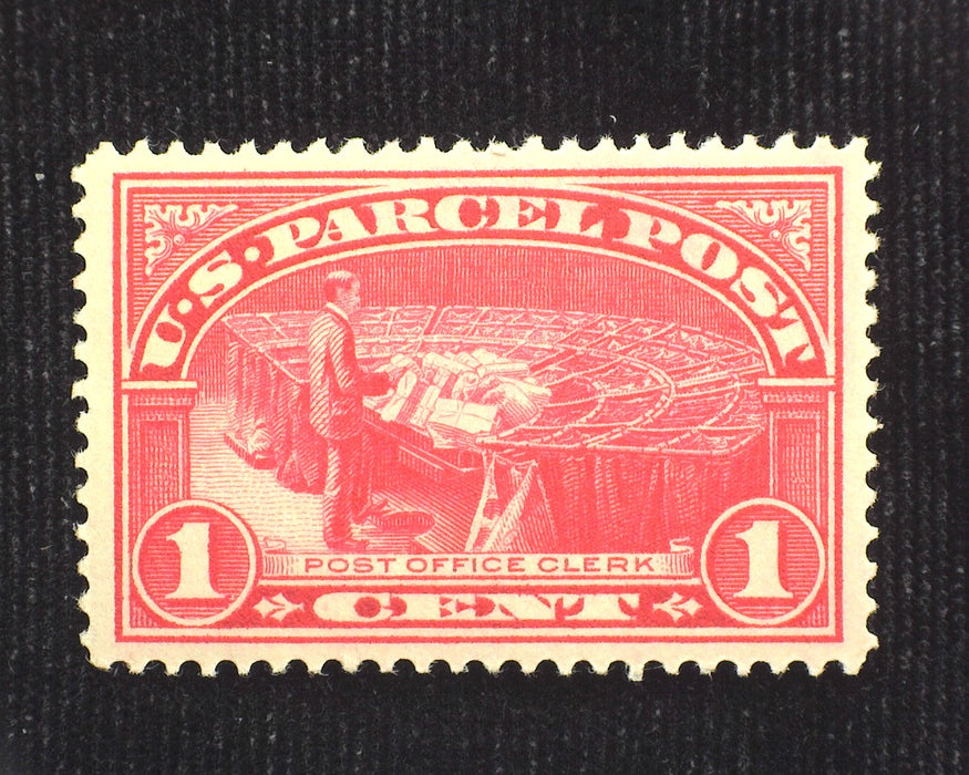 #Q1 1c Parcel Post Mint Xf VLH US Stamp