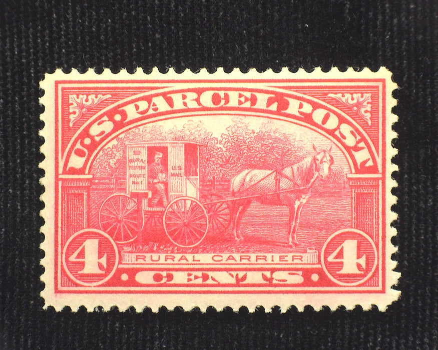 #Q4 4c Parcel Post Mint Vf LH US Stamp
