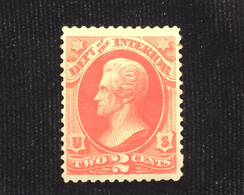 #O97 Radiant color. Mint VF H US Stamp