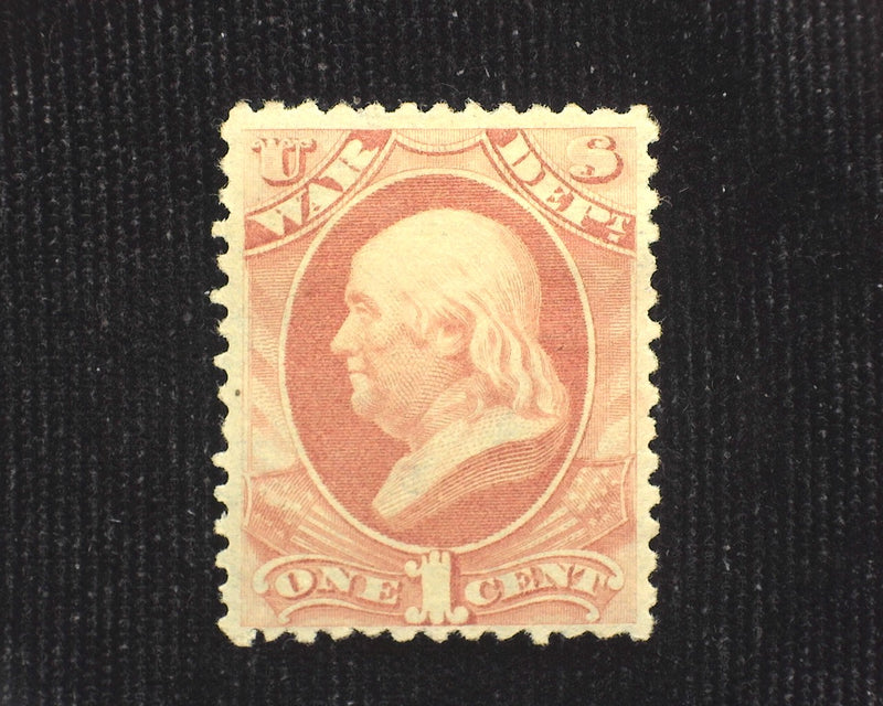 #O114 Official Mint F H US Stamp