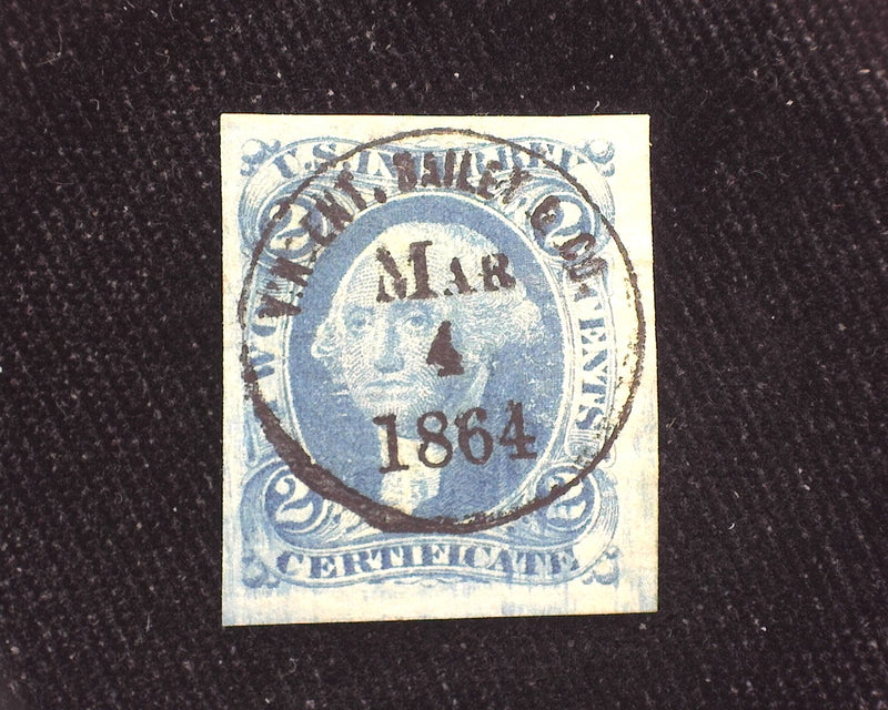 #R7a 2c Revenue Used VF - US Stamp