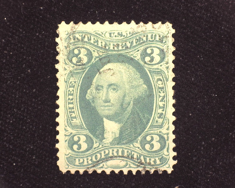 #R18c 3c Revenue VF Used - US Stamp