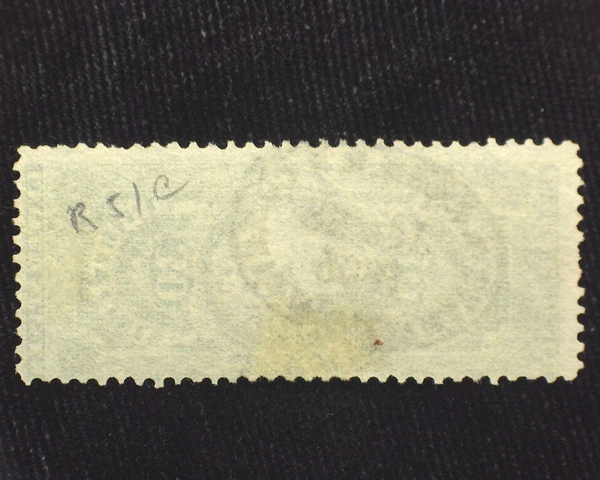 #R51c Revenue Used F US Stamp
