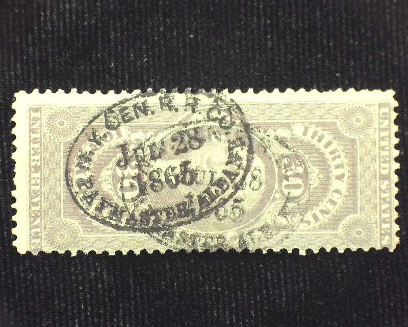 #R51c 30c Revenue F Used - US Stamp