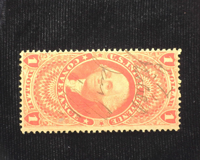 #R66c $1.00 Revenue F Used - US Stamp