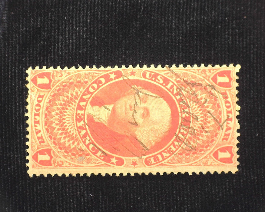 #R66c Revenue Used F US Stamp
