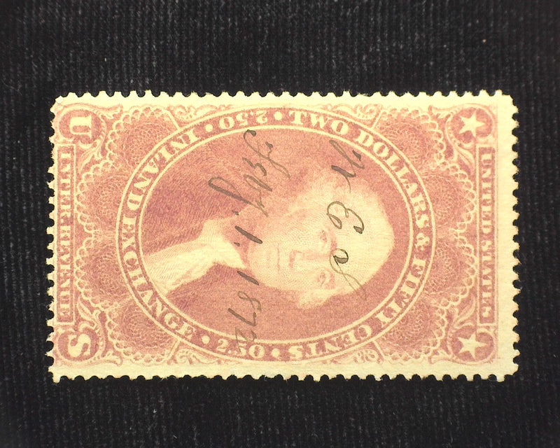 #R84c $2.50 Revenue F Used - US Stamp