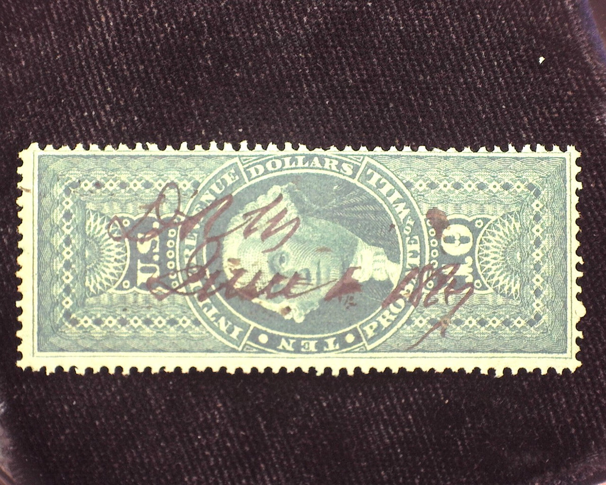 #R96c Revenue Faint horizontal crease. Used F US Stamp — Huntington ...