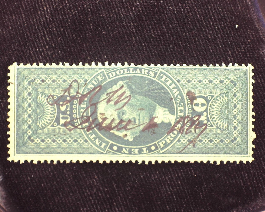 #R96c Revenue Faint horizontal crease. Used F US Stamp