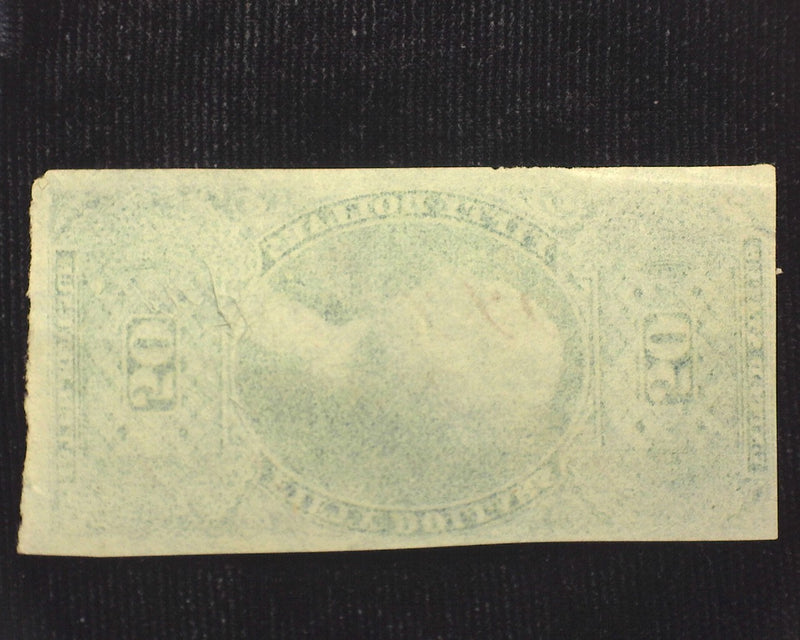 #R101a $50.00 Revenue Upper right corner crease. F/VF Used - US Stamp