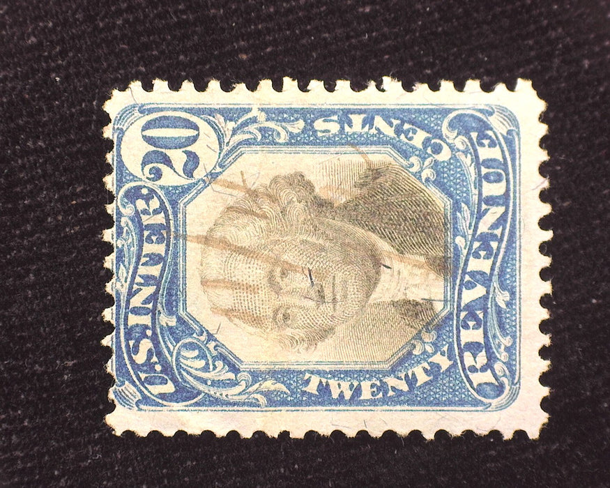 #R111 Revenue Used F US Stamp