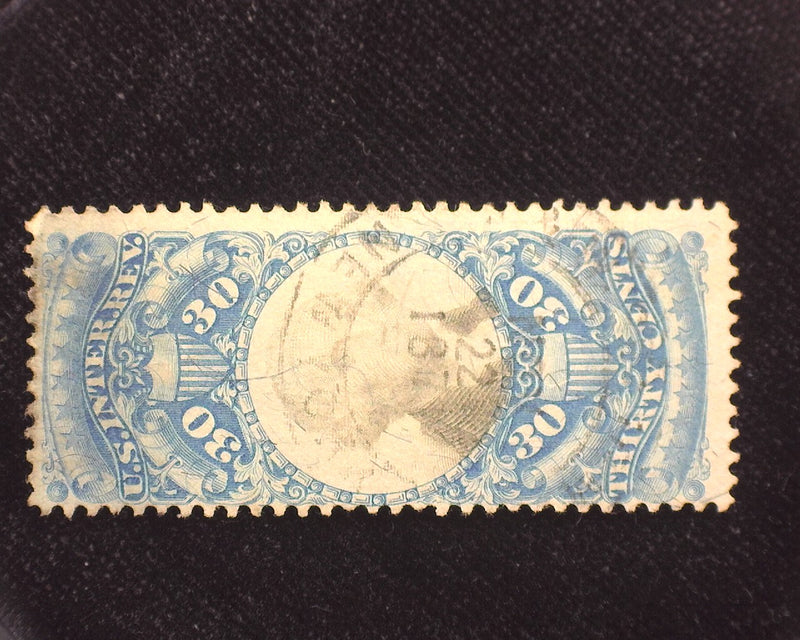 #R113 30c Internal Revenue F Used - US Stamp