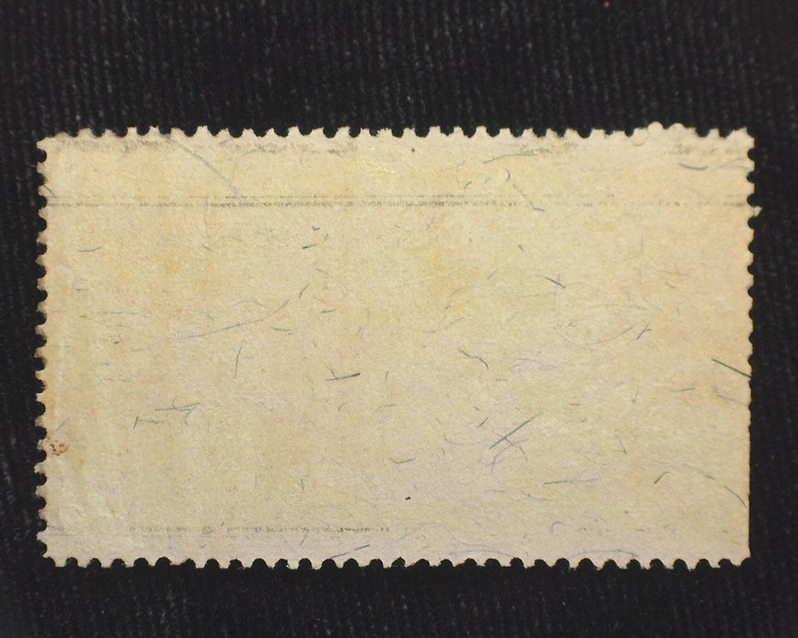 #R124 Revenue Few clipper perfs. Used F US Stamp