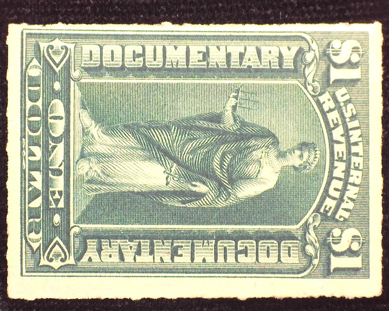 #R173 $1.00 Revenue. Mint F/VF H - US Stamp
