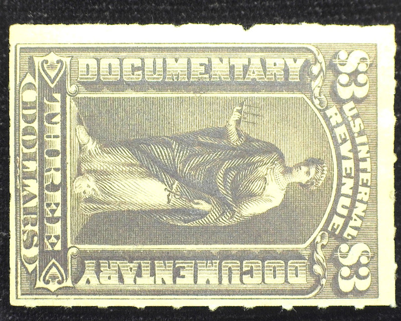 #R174 $3.00 Revenue. Mint F/VF H - US Stamp