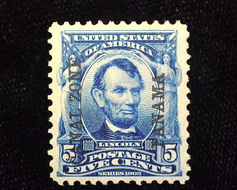 #6 5c Canal Zone. Mint Vf/Xf LH - US Stamp