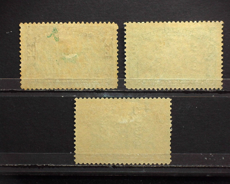 #49 - 51 Canal Zone. Mint Vf LH - US Stamp