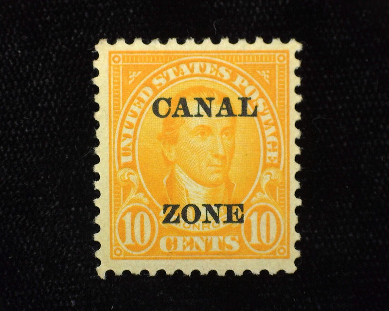 #75 10c Canal Zone. Mint Vf H - US Stamp