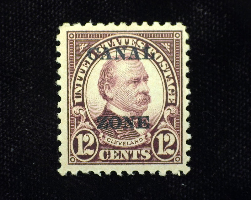 #76 12c Canal Zone. Mint Vf/Xf LH - US Stamp