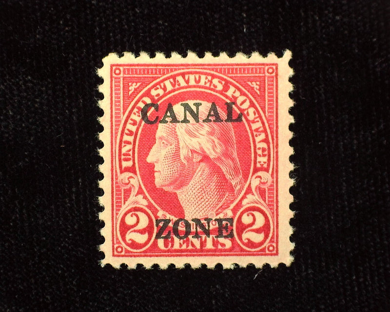 #84 2c Canal Zone. Mint Vf/Xf LH - US Stamp