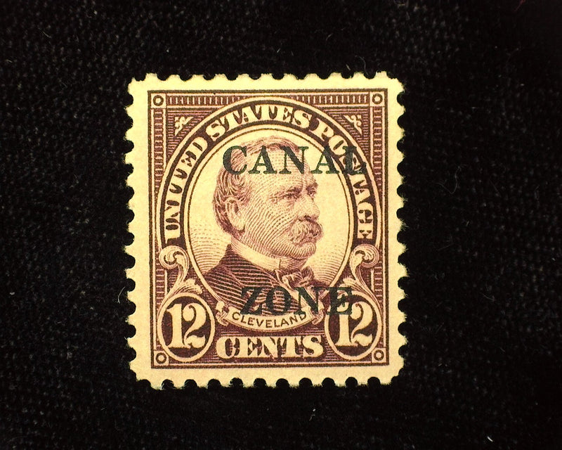 #88 12c Canal Zone. Mint Vf/Xf H - US Stamp