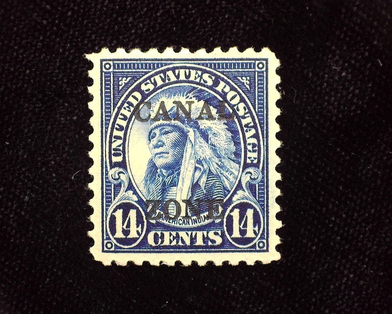 #89 14c Canal Zone. Mint Xf LH - US Stamp
