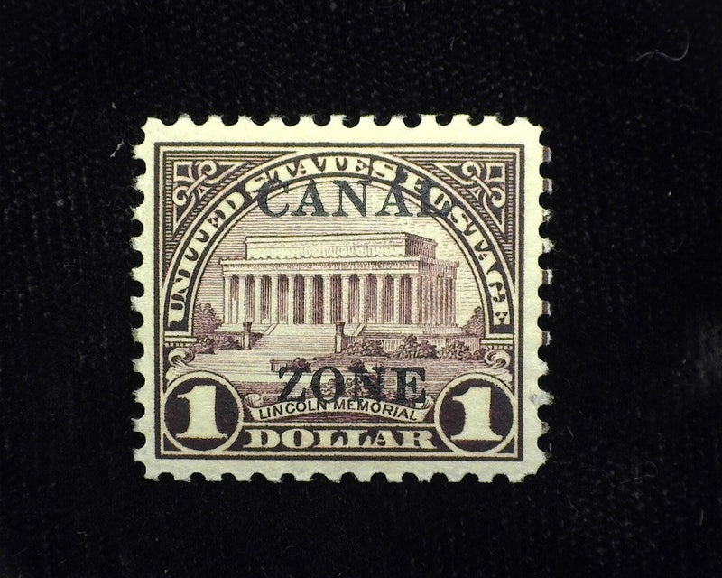 #95 1.00 Canal Zone. Mint Vf LH - US Stamp