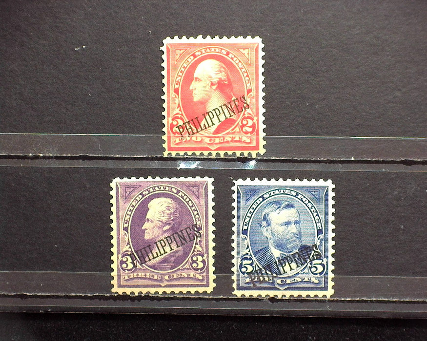 #214 - 216 Philippines. Mint F/Vf H - US Stamp