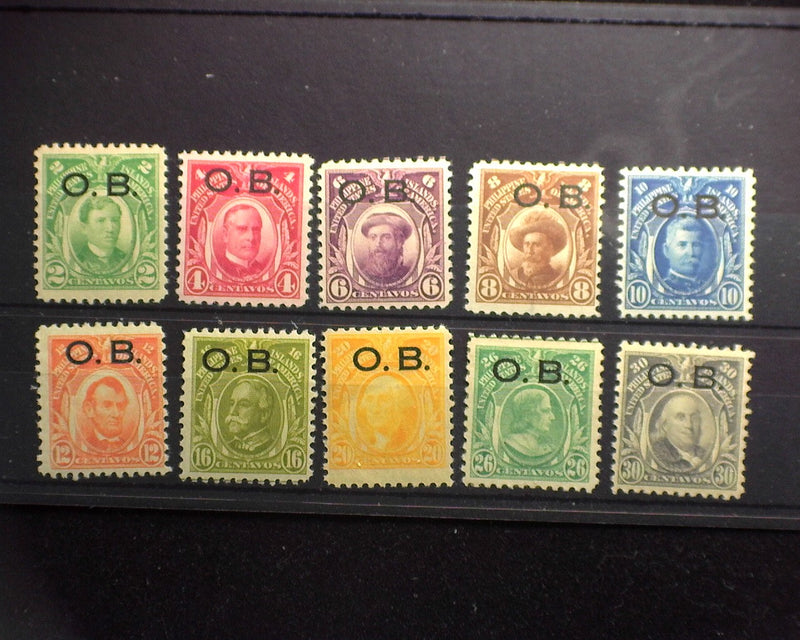 #0-5 - 0-14 Philippines. Mint F/Vf Mostly NH - US Stamp