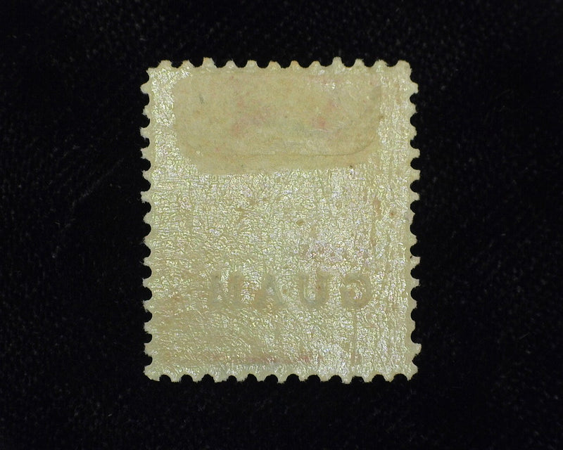 #2 Guam. Mint Vf LH - US Stamp