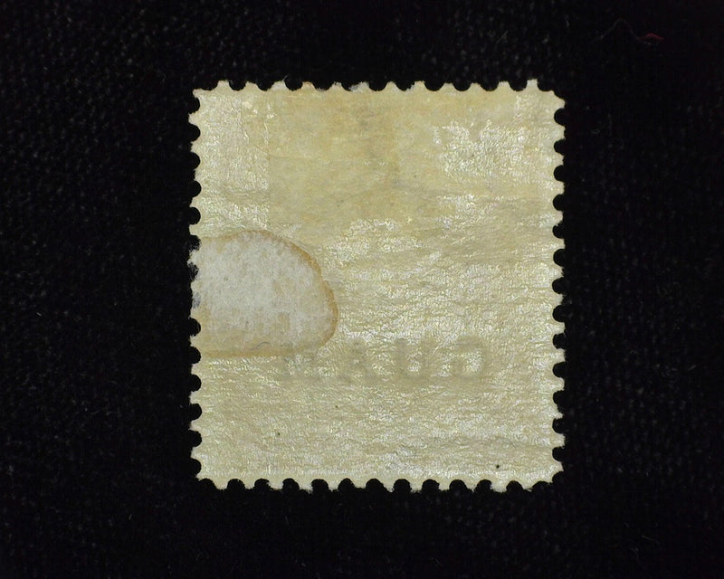 #4 Guam. Choice large margin stamp. Mint Vf/Xf H - US Stamp