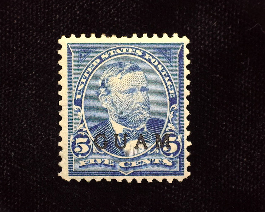 #5 Guam. Mint Vf LH - US Stamp